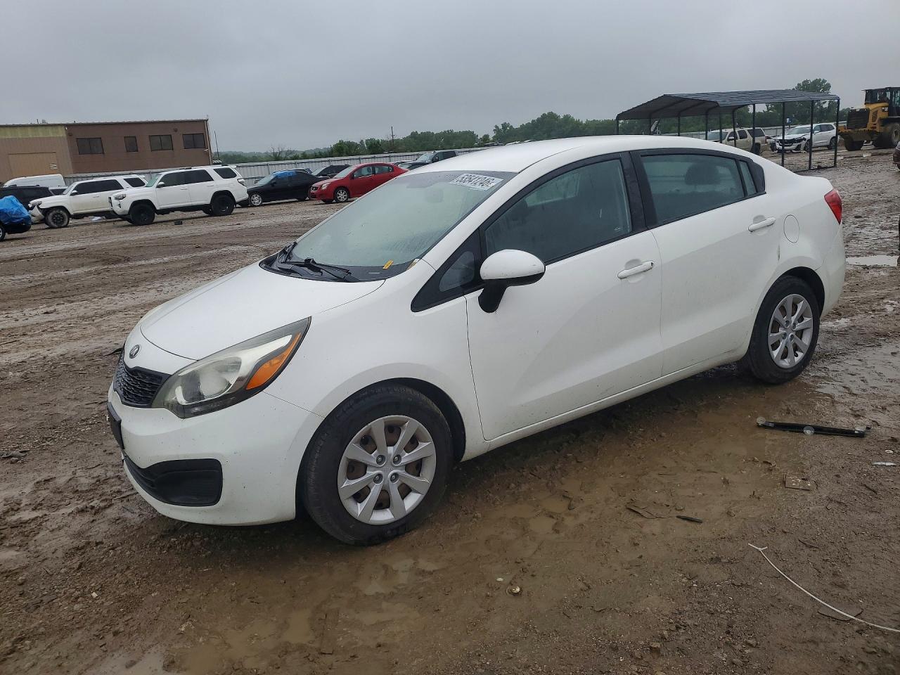 2013 Kia Rio LX, VIN KNADM4A39D6154387 — Minor dents and scratches