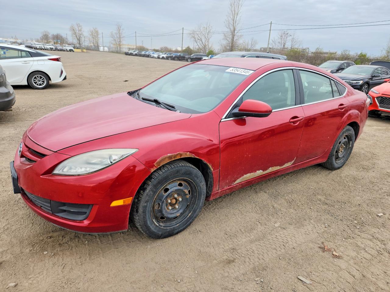 2009 Mazda 6 i Sport, VIN 1YVHP81A095M27029 — Бок