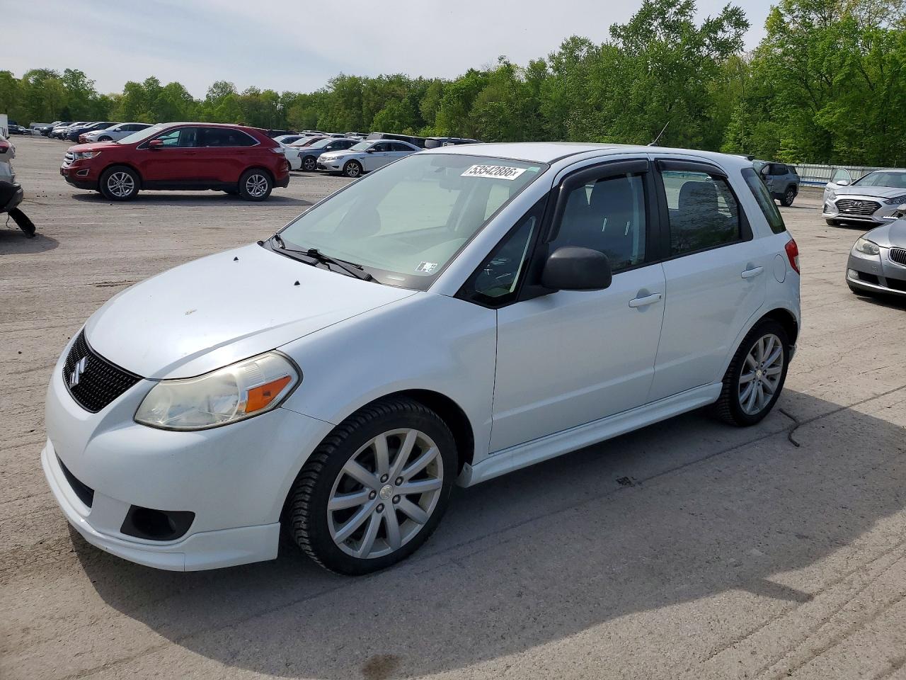 2013 Suzuki SX4 Sportback, VIN JS2YA5A51D6100172 — Front end