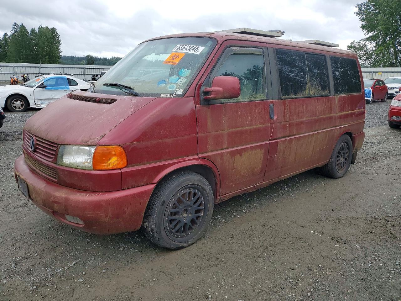 2003 Volkswagen EuroVan MV, VIN WV2MB470X3H034933 — Mechanical