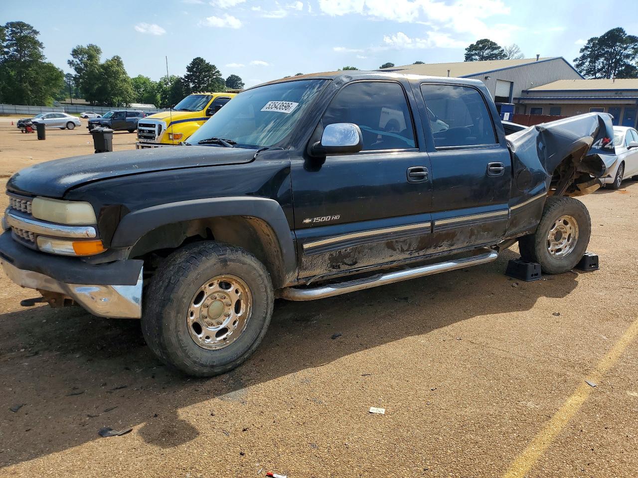 2001 Chevrolet Silverado 1500HD LS, VIN 1GCGK13U41F137373 — Зад