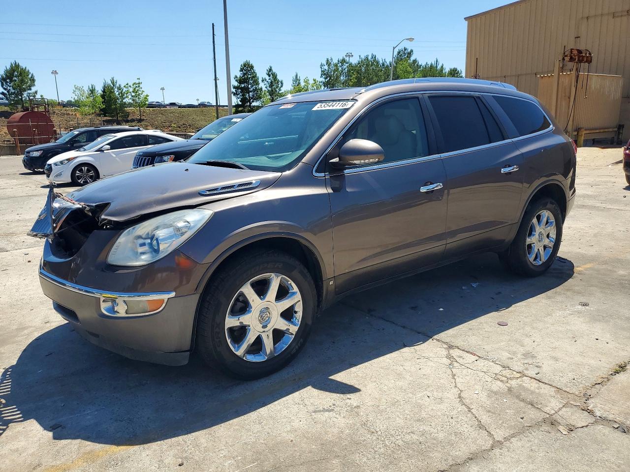 2010 Buick Enclave CXL 1XL, VIN 5GALRBED3AJ223270 — Engine fire