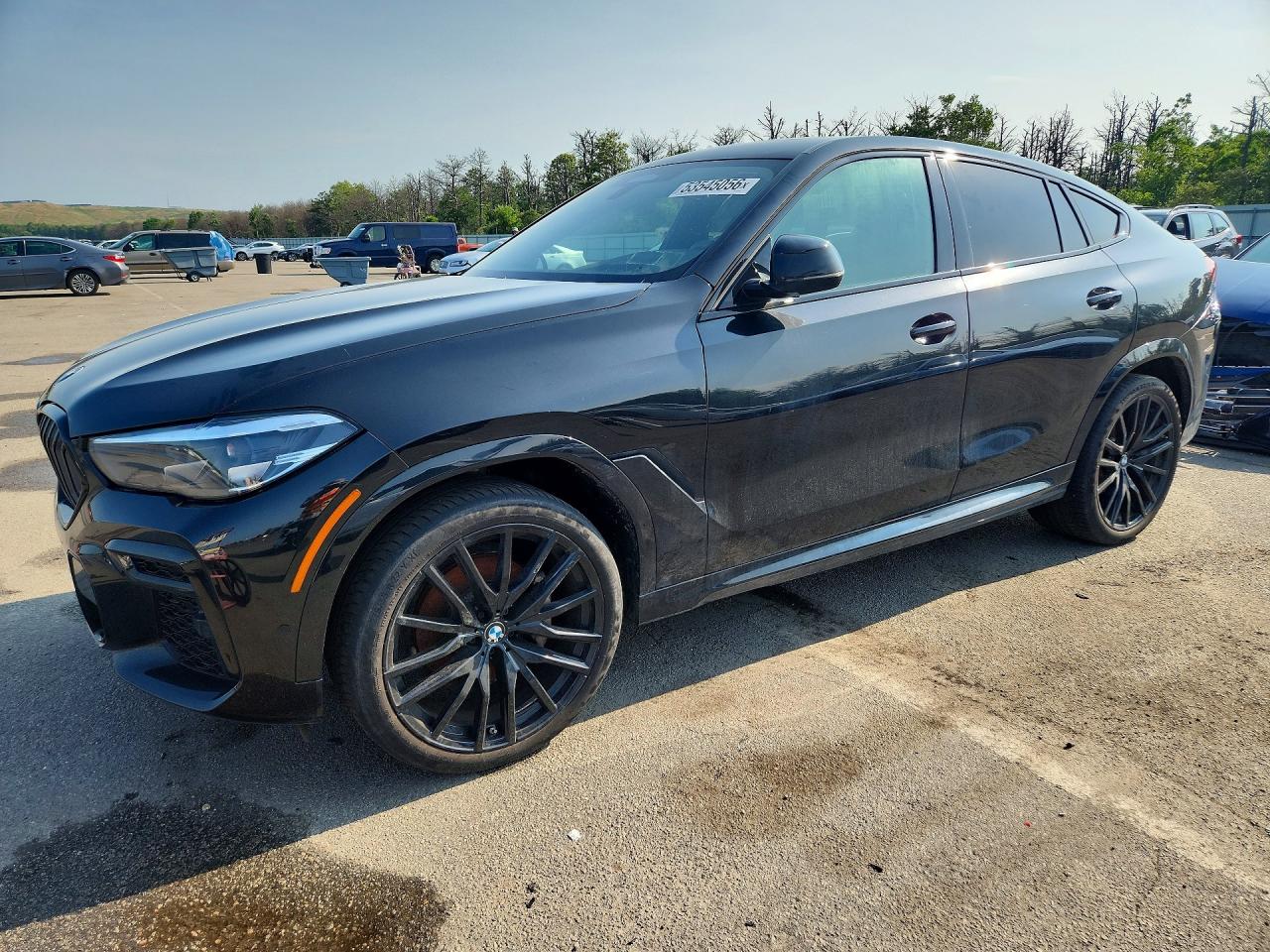 2023 BMW X6 xDrive40i, VIN 5UXCY6C02P9R83286 — Vandalism