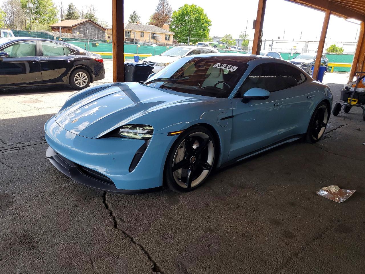 2020 Porsche Taycan 4S, VIN WP0AB2Y11LSA52711 — Minor dents and scratches