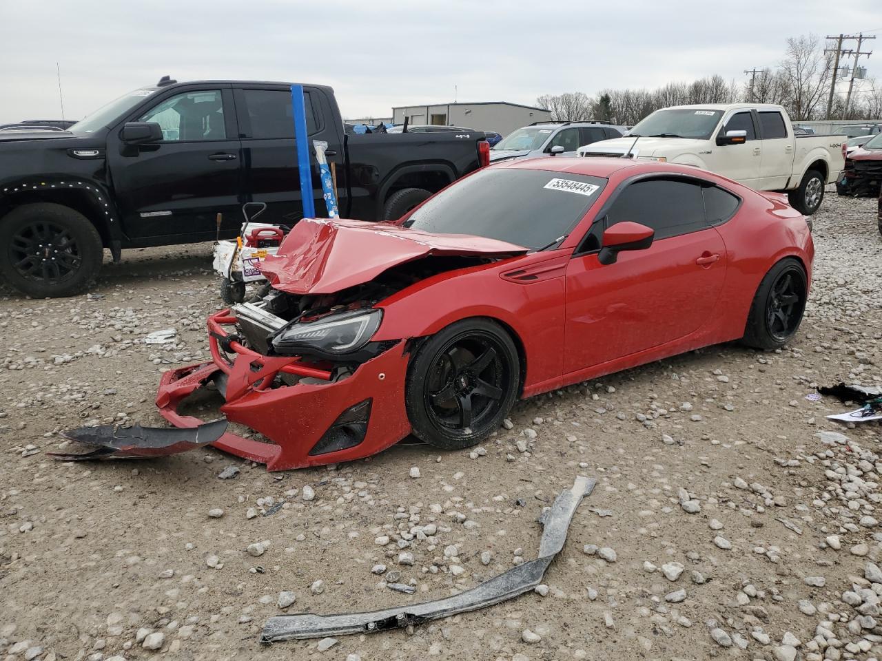 2013 Scion FR-S, VIN JF1ZNAA15D1715299 — Front end