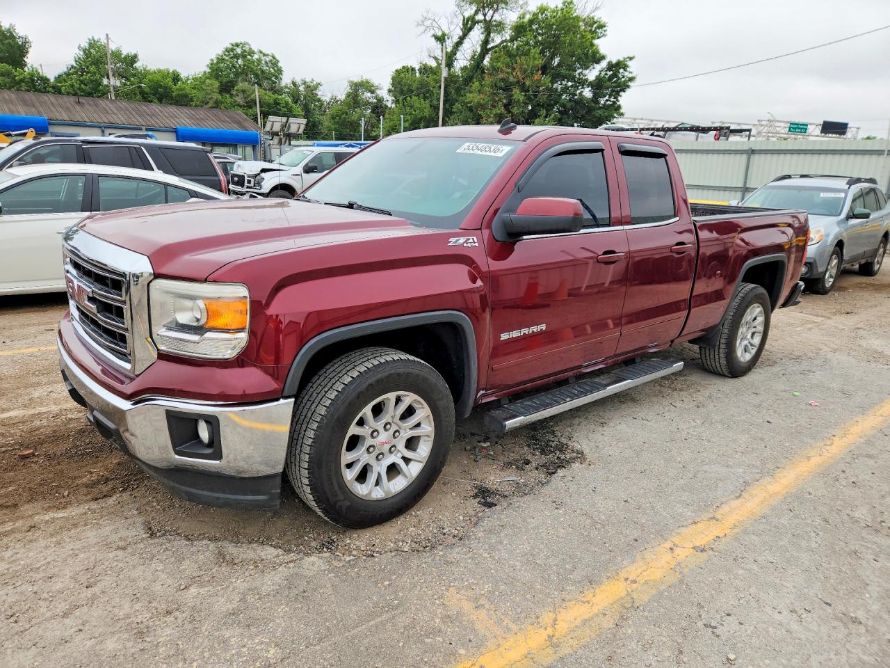 2014 GMC Sierra 1500 SLE, VIN 1GTV2UEC5EZ318094 — Град