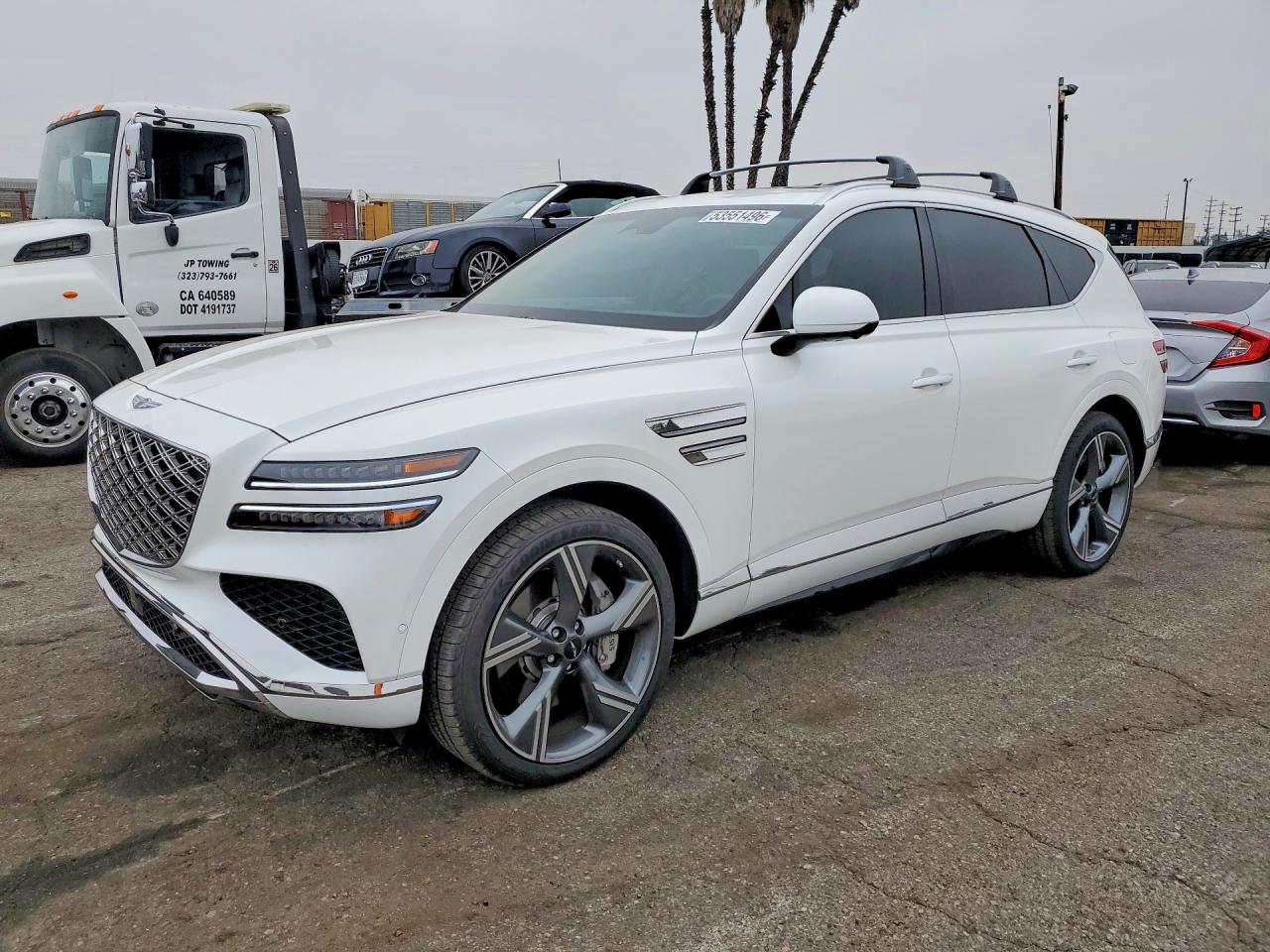 2025 Genesis GV80 Prestige, VIN KMUHEESC5SU284159 — Minor dents and scratches