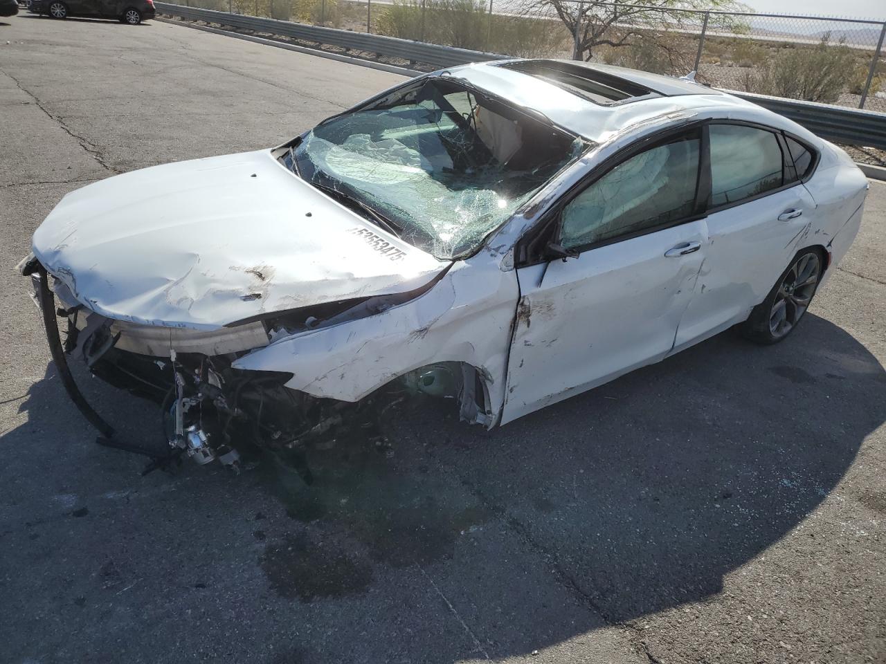 2015 Chrysler 200 S, VIN 1C3CCCBG6FN668577 — Rollover
