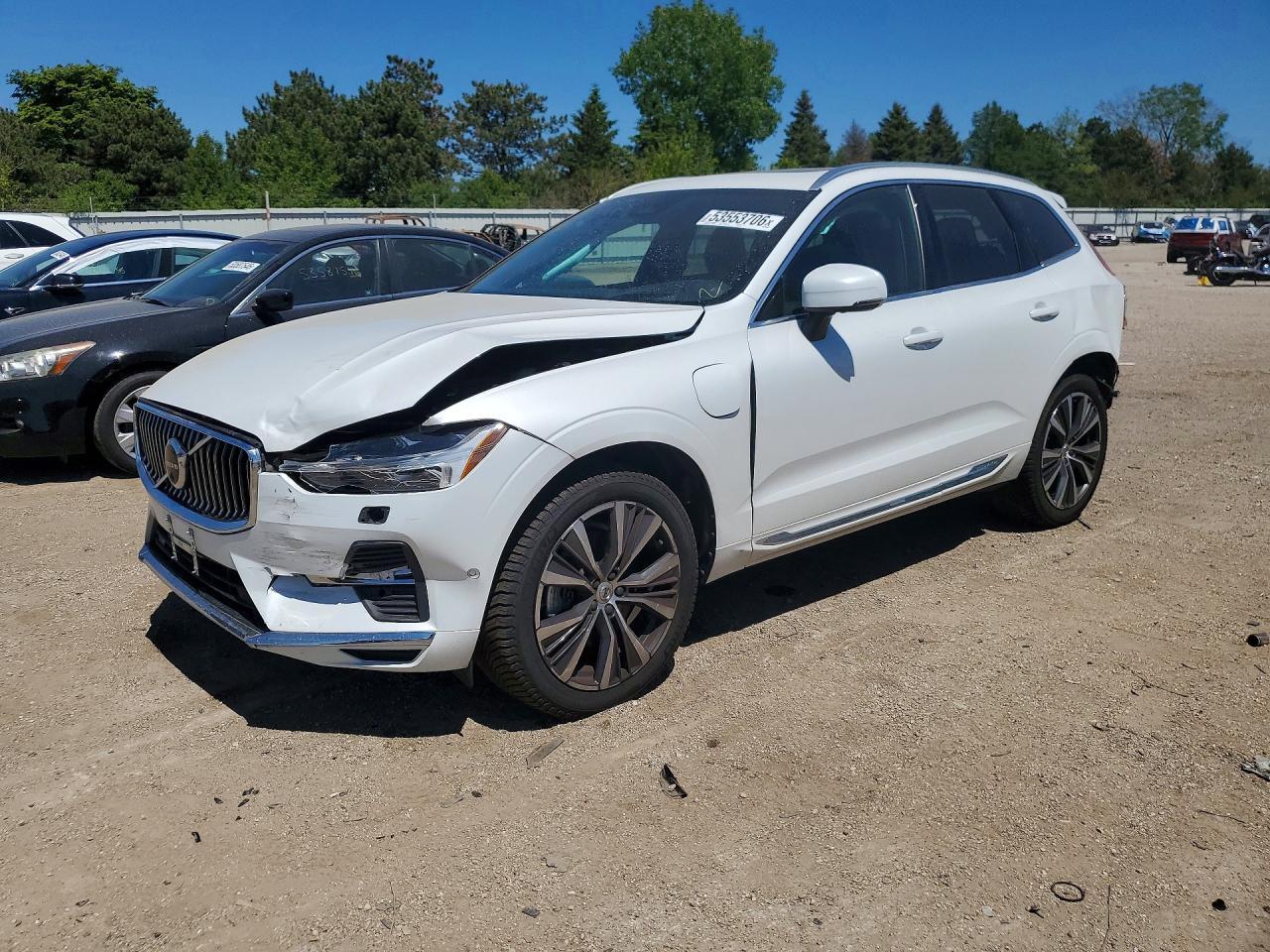 2022 Volvo XC60 Inscription Expression, VIN YV4BR0DK3N1921475 — Front end