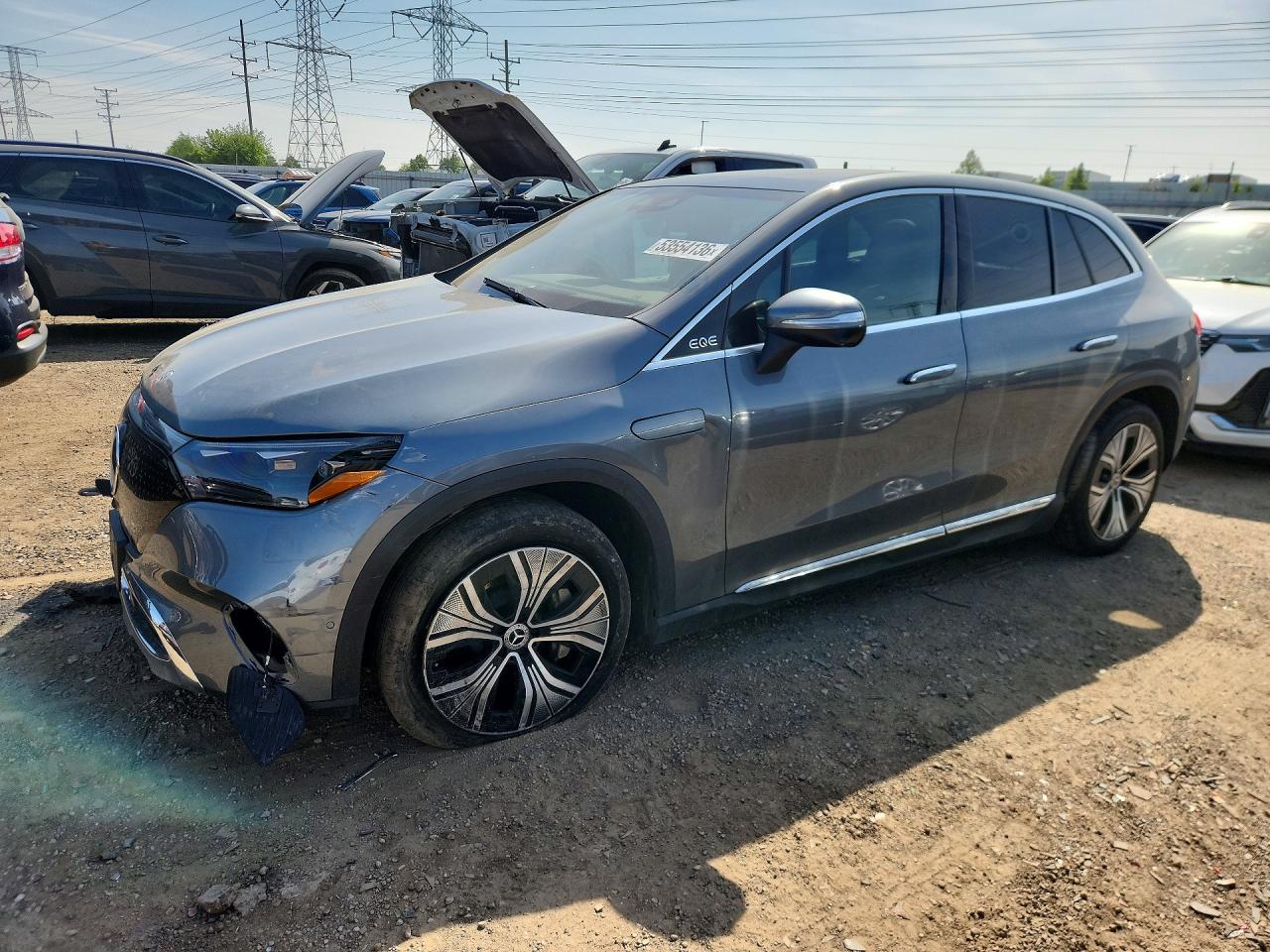 2023 Mercedes-Benz EQE 350, VIN 4JGGM1CB5PA036336 — Front end