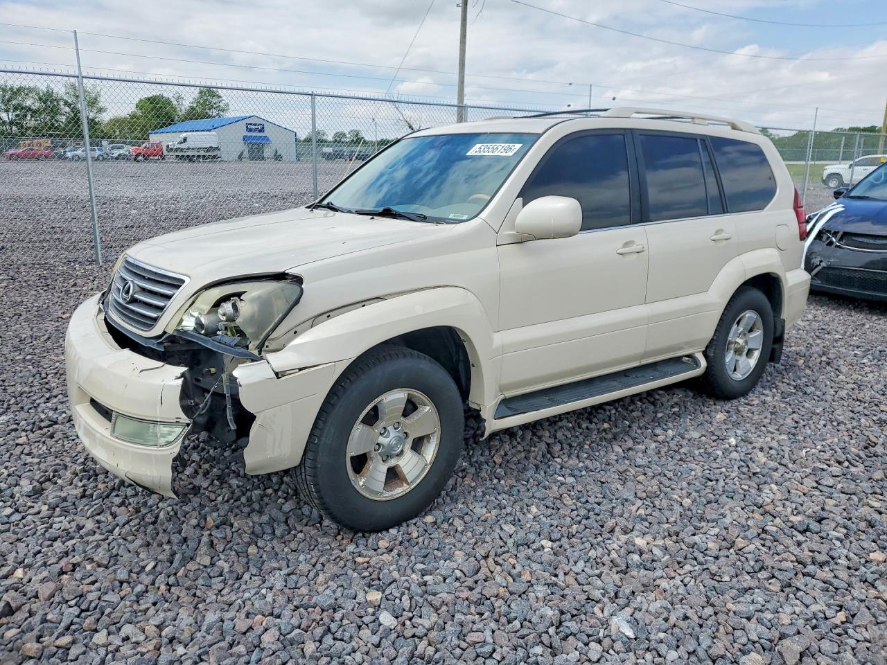 2003 Lexus GX 470, VIN JTJBT20X830013055 — Front end