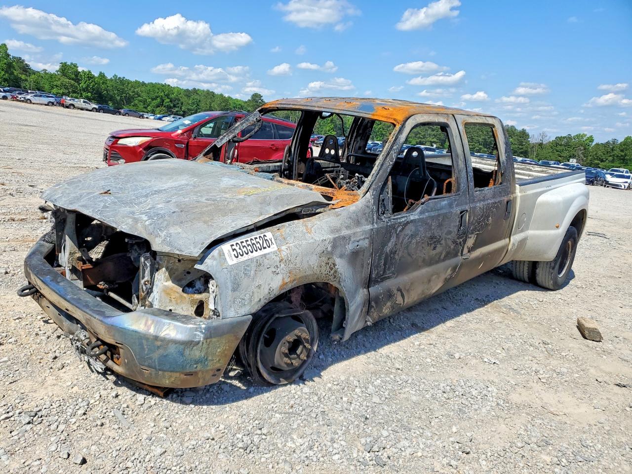 2003 Ford F-350 XL, VIN 1FTWW32F03EA95596 — Burn