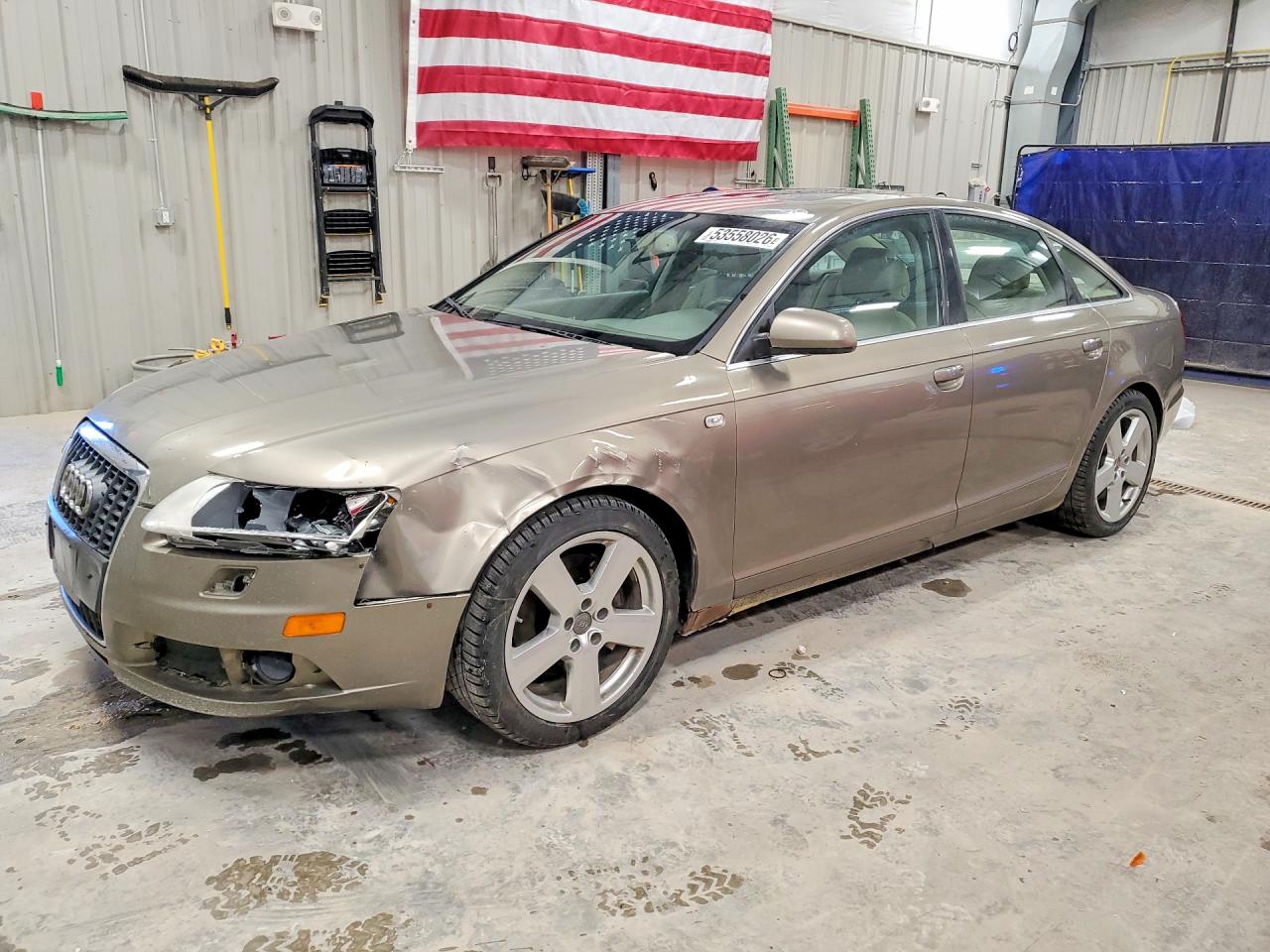 2007 Audi A6 3.2L, VIN WAUEH74F17N136380 — Front end