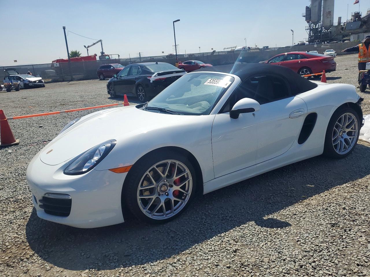 2013 Porsche Boxster S, VIN WP0CB2A85DS132432 — Rear end