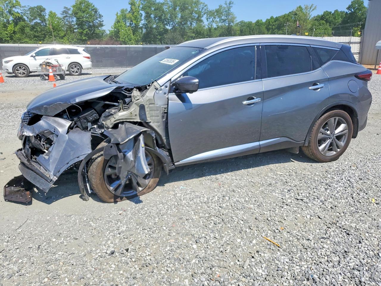 2022 Nissan Murano Platinum, VIN 5N1AZ2DS7NC125421 — Front end