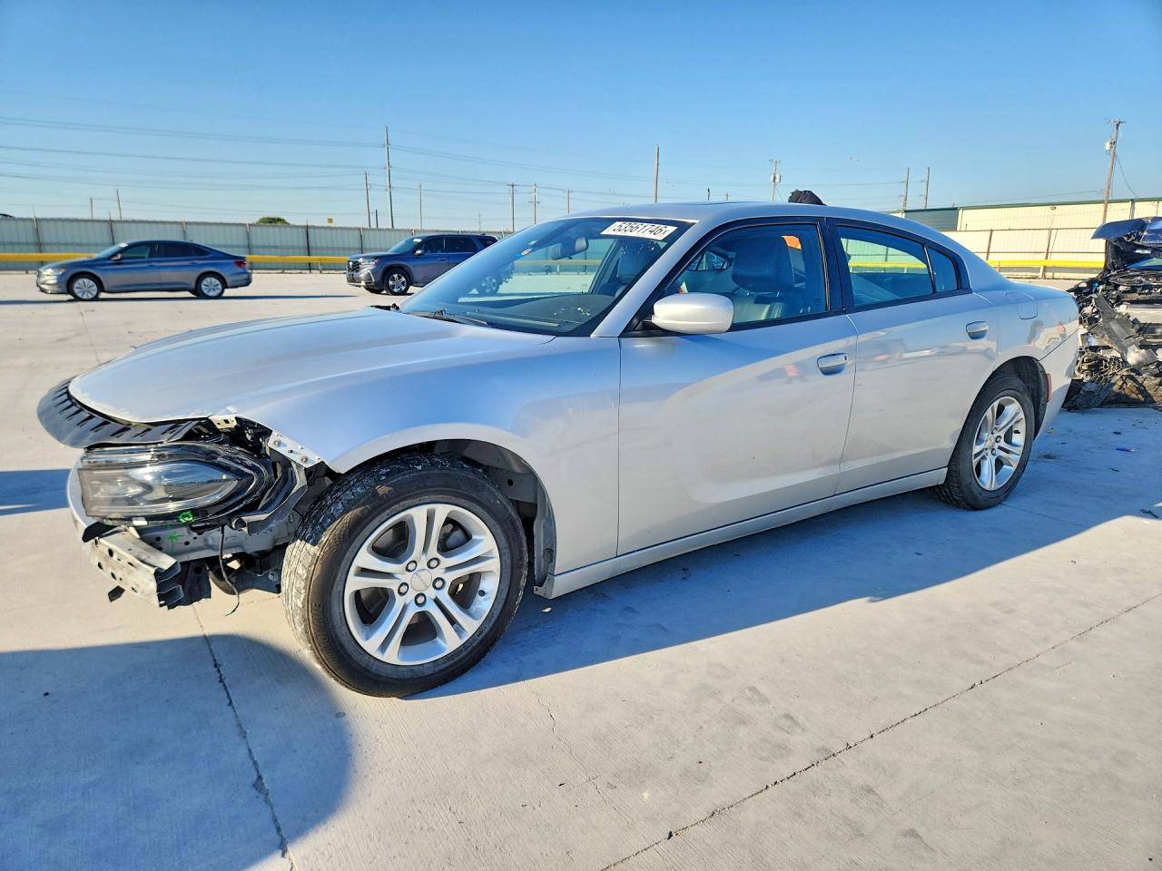 2021 Dodge Charger SXT, VIN 2C3CDXBG7MH548099 — Front end