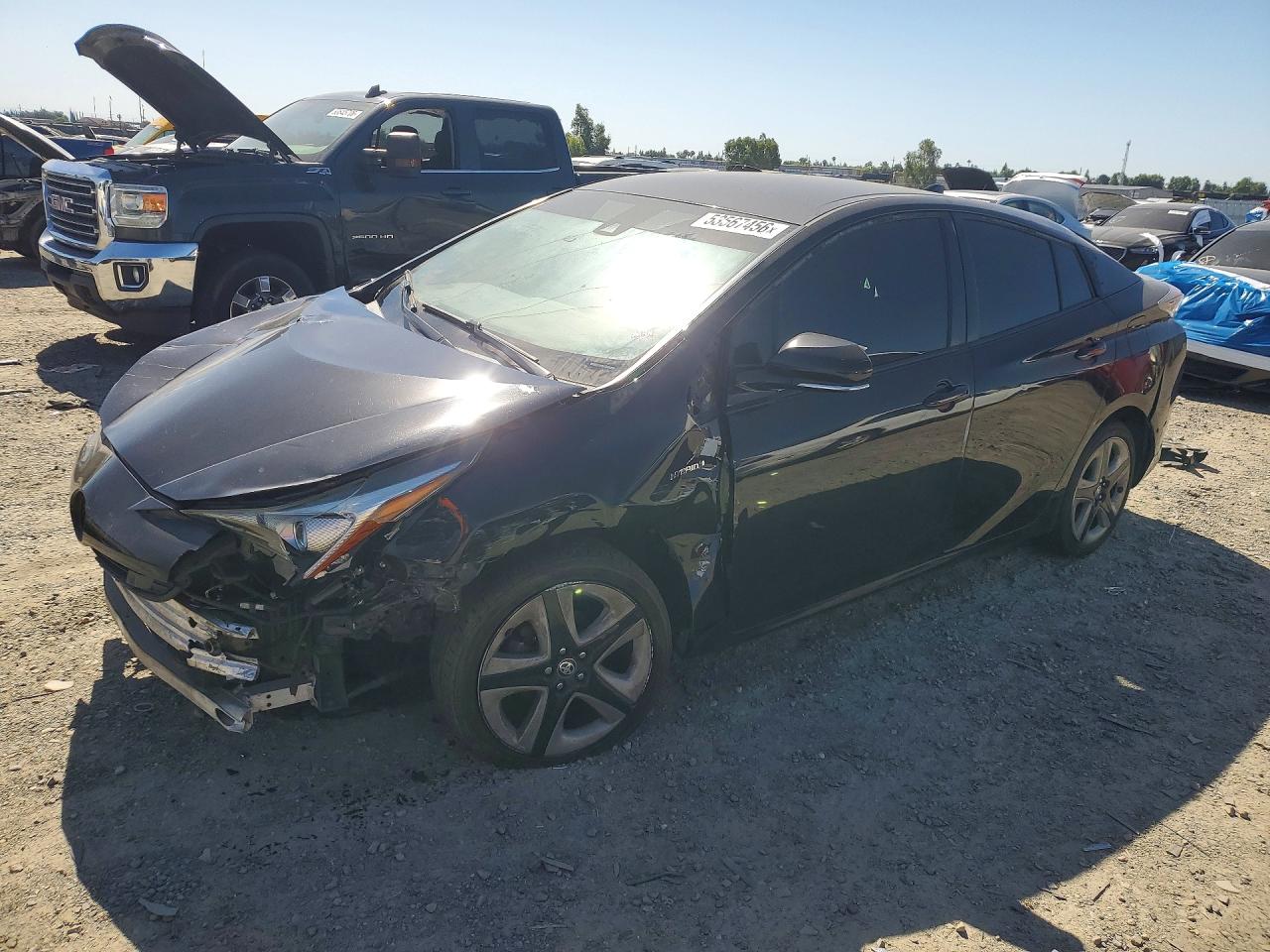 2018 Toyota Prius Two, VIN JTDKBRFU9J3071909 — Front end