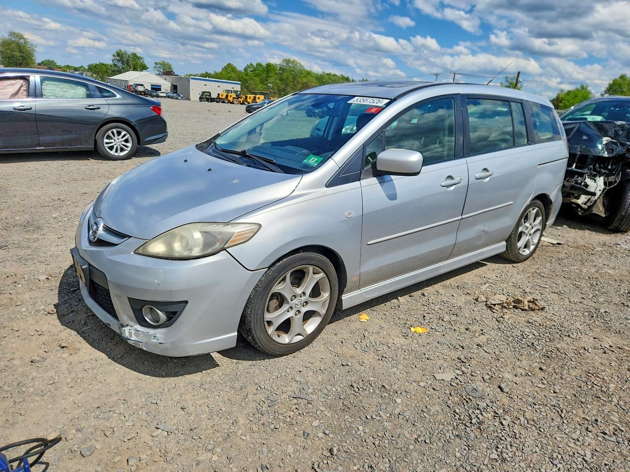 2008 Mazda 5 Grand Touring, VIN JM1CR29L380322140 — Вода / потоп