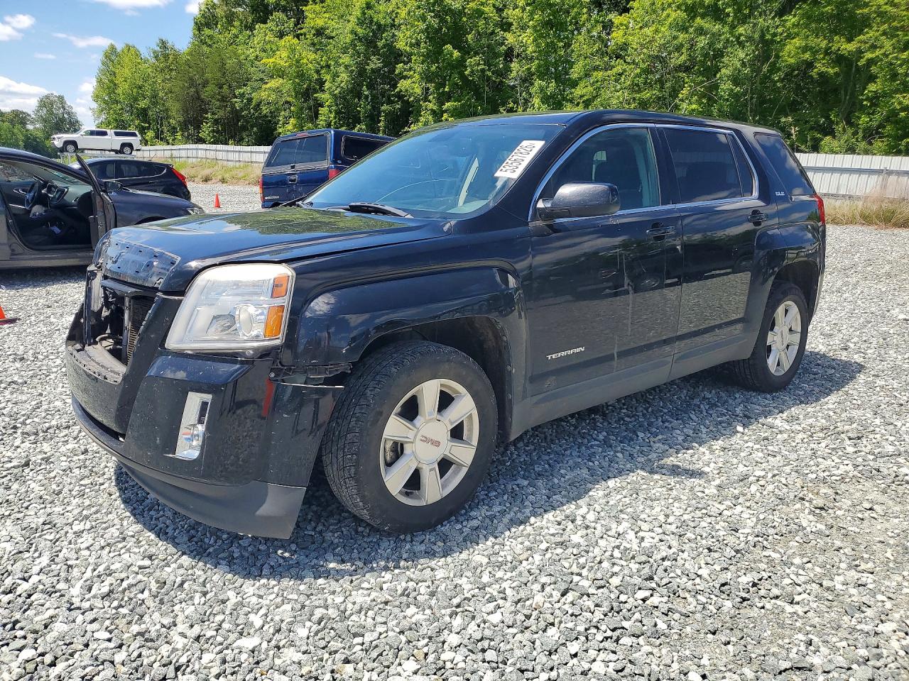 2011 GMC Terrain SLE-1, VIN 2CTALMECXB6462845 — Front end