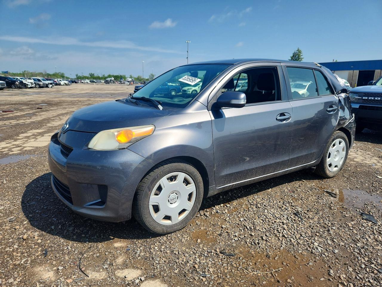 2014 Scion xD, VIN JTKKUPB42E1041472 — Rear end
