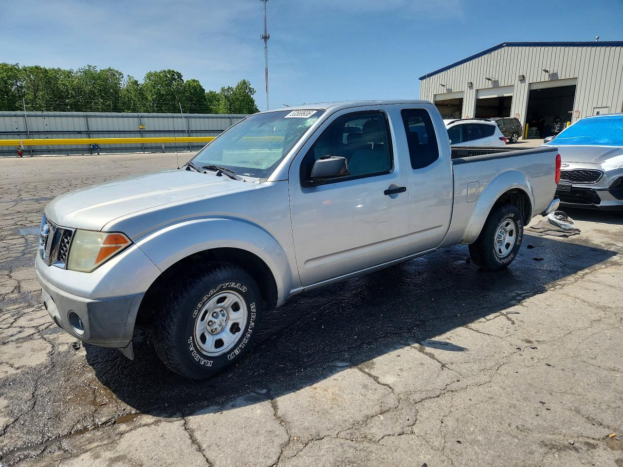 2006 Nissan Frontier XE, VIN 1N6BD06T56C427385 — Hail