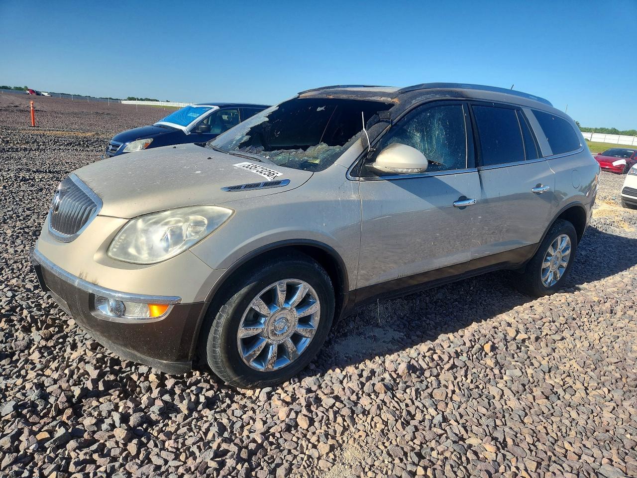 2011 Buick Enclave CXL-1, VIN 5GAKRBEDXBJ197022 — Burn