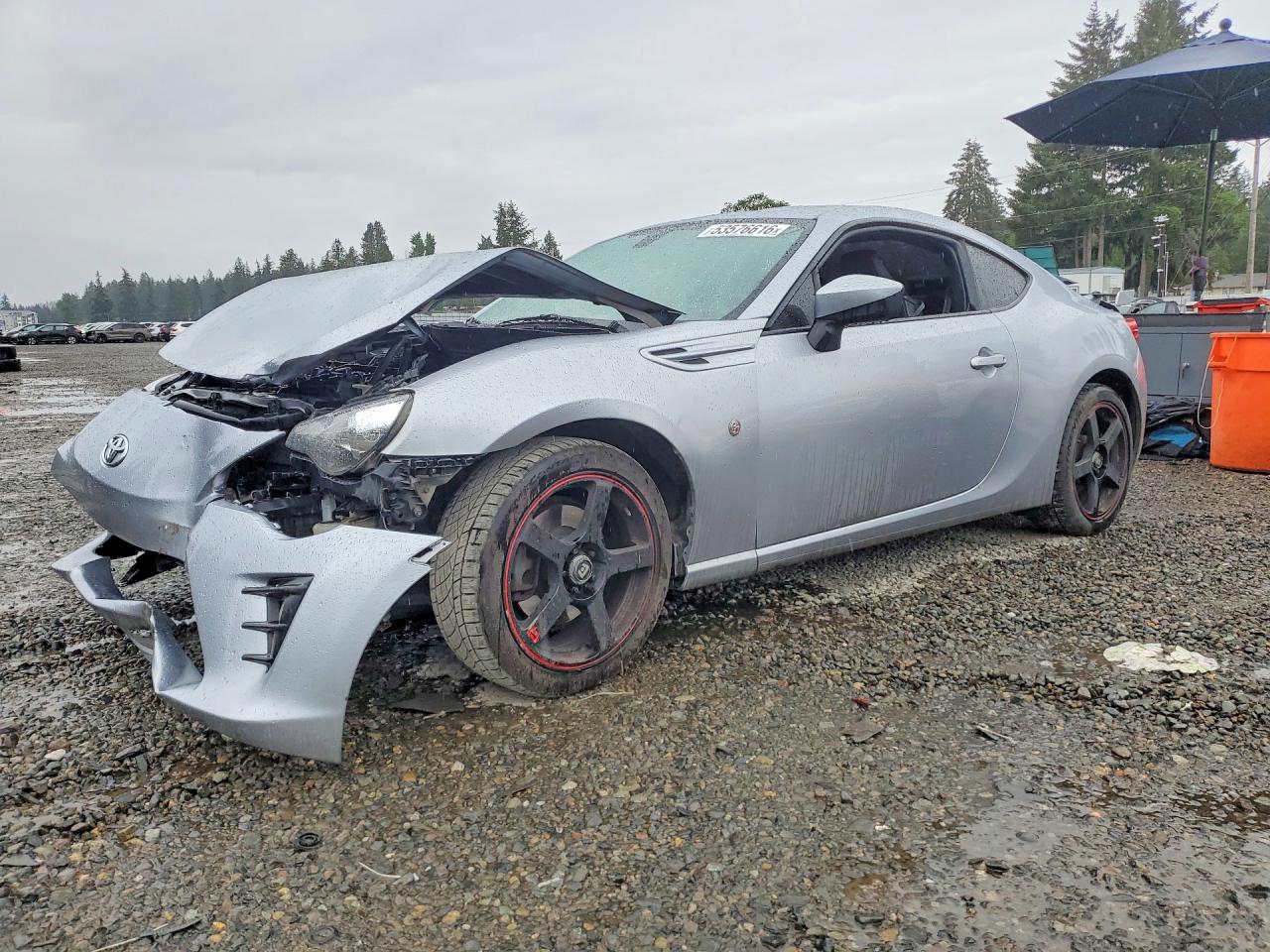 2018 Toyota 86 GT, VIN JF1ZNAE17J9701797 — Front end
