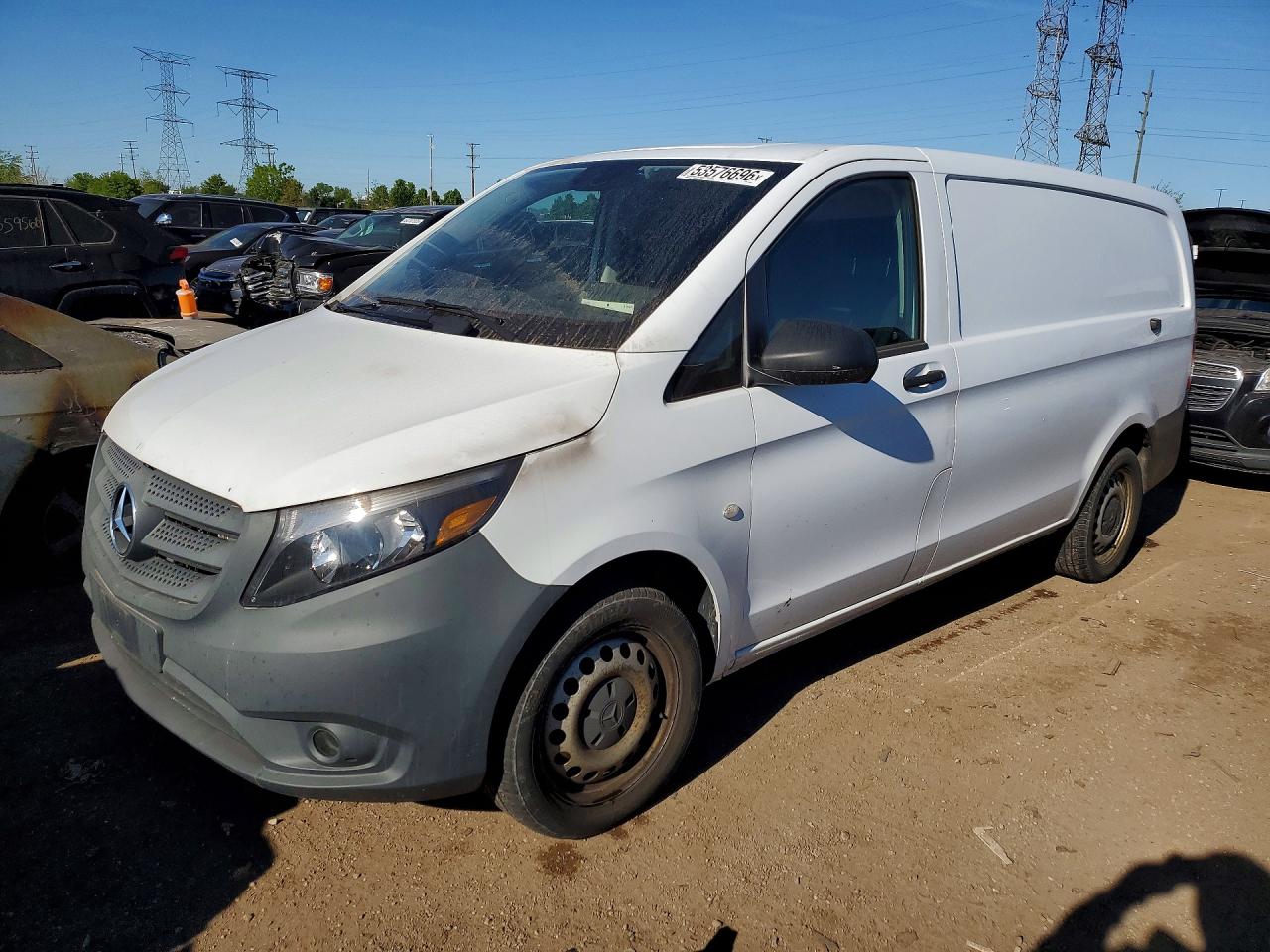 2020 Mercedes-Benz Metris Cargo, VIN W1YV0BEY7L3714206 — Engine fire