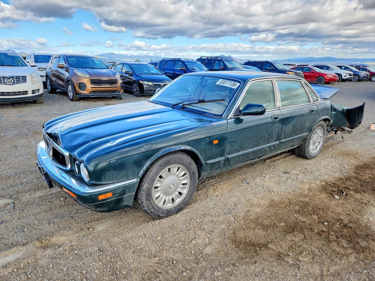 1996 Jaguar XJ, VIN SAJHX1749TC770327 — Rear end