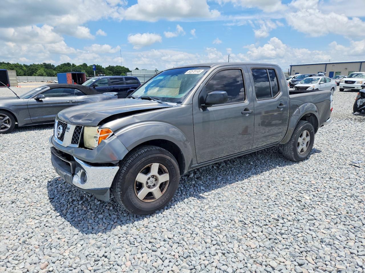 2008 Nissan Frontier SE, VIN 1N6AD07U78C443979 — Rear end