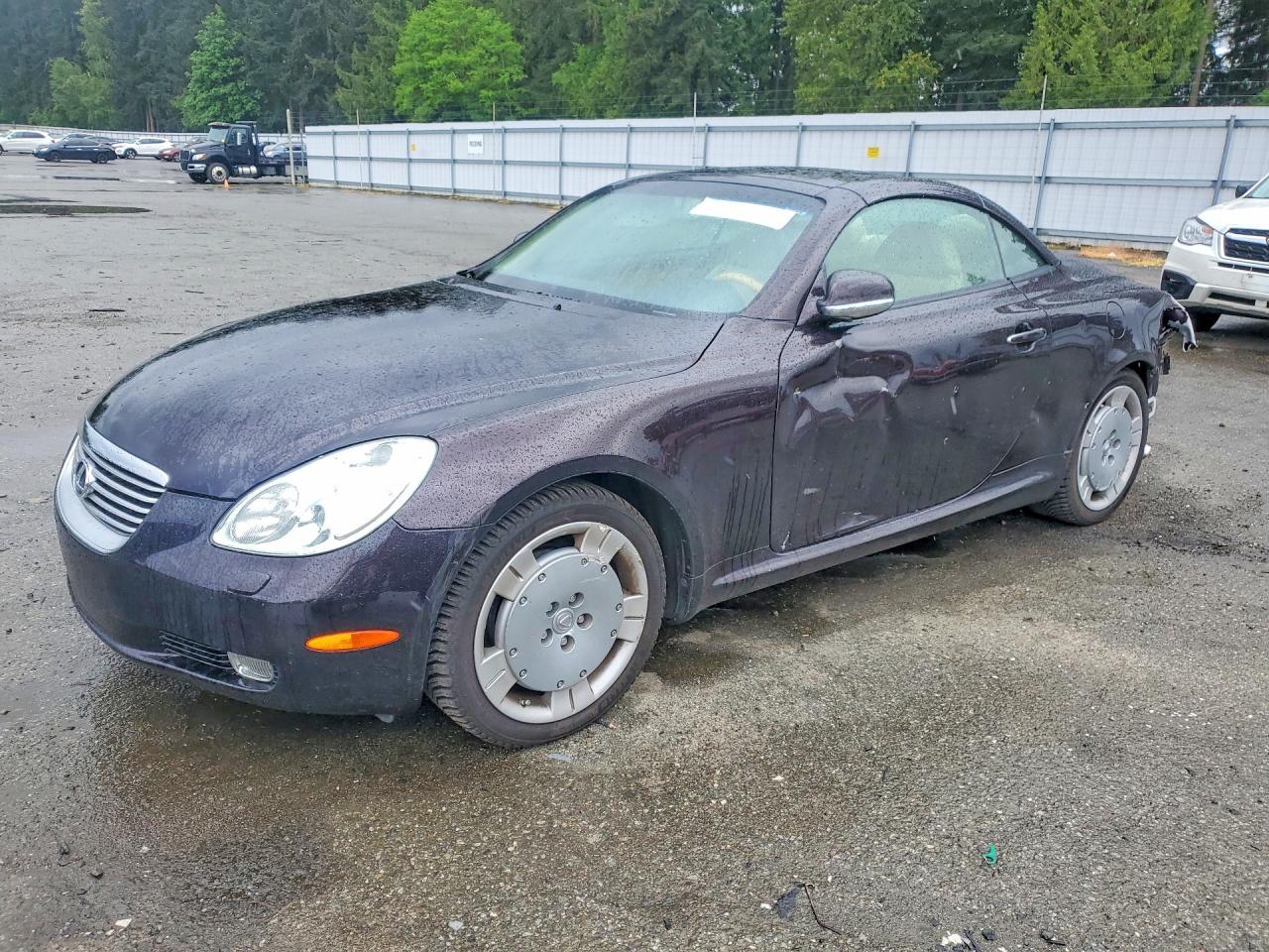 2003 Lexus SC 430, VIN JTHFN48Y030045472 — Rear end