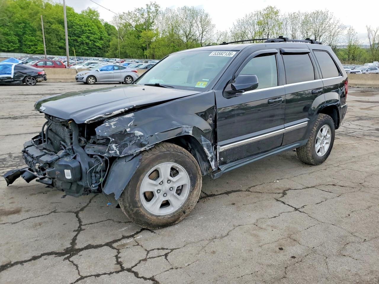 2008 Jeep Grand Cherokee Limited, VIN 1J8HR58N38C220872 — Front end