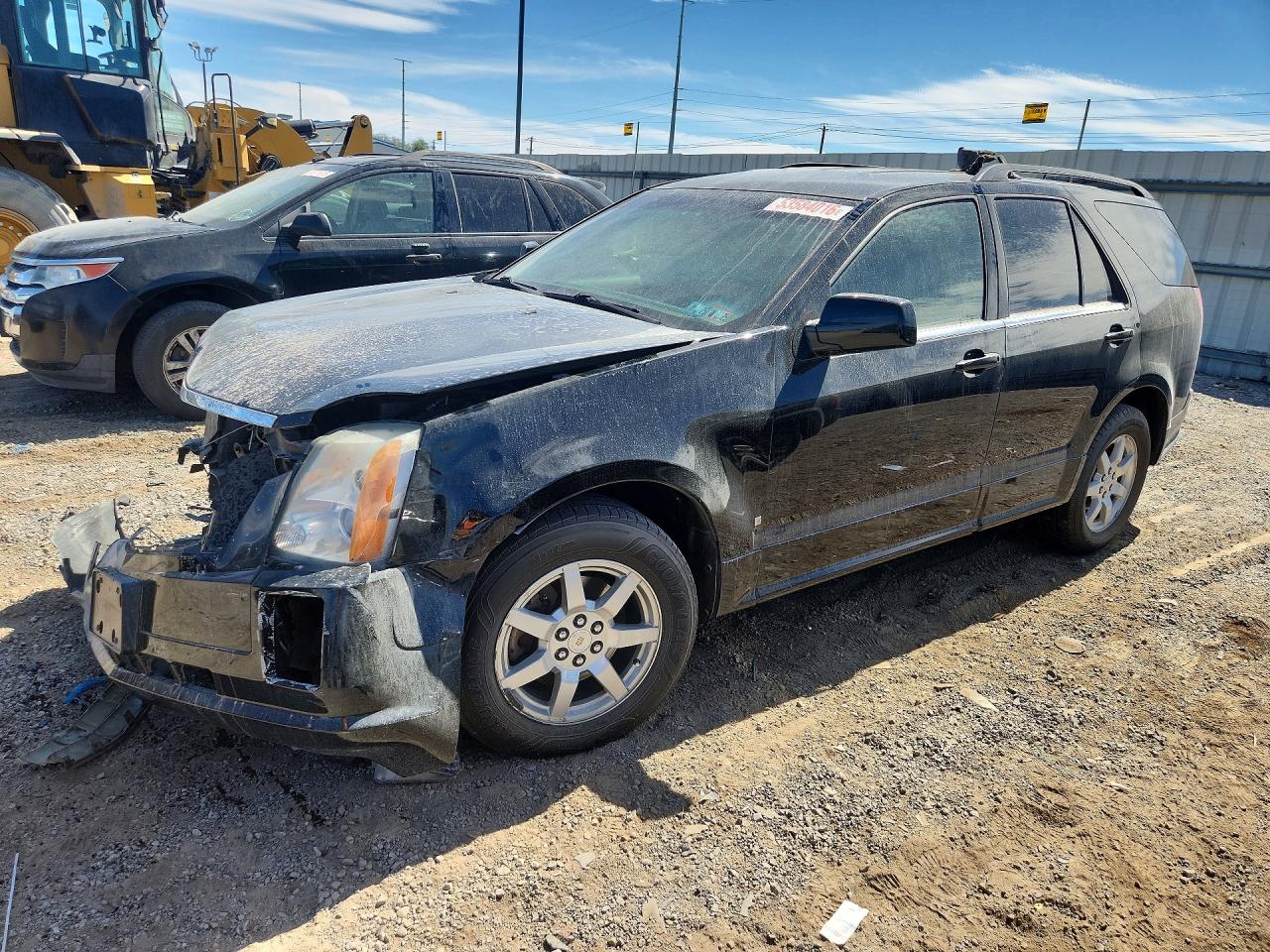 2009 Cadillac SRX AWD, VIN 1GYEE437090103336 — Перед