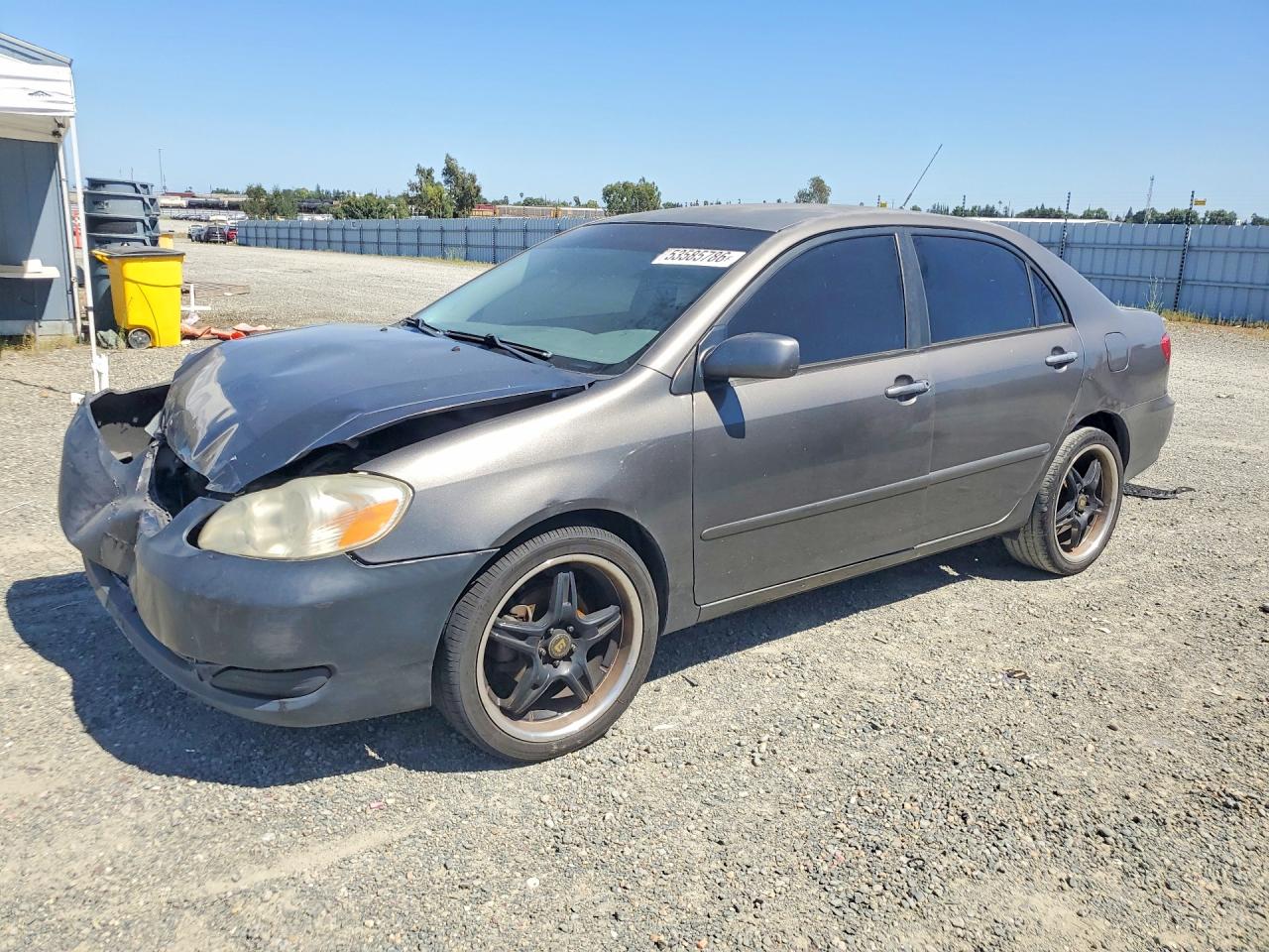 2007 Toyota Corolla CE, VIN 1NXBR32E37Z846226 — Front end