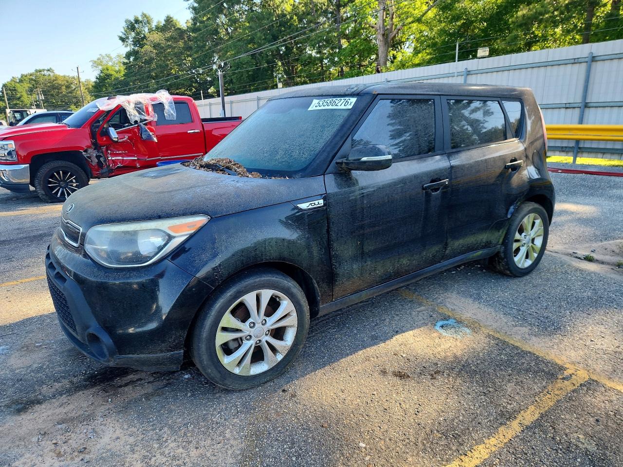 2014 Kia Soul +, VIN KNDJP3A55E7008007 — Water / flood