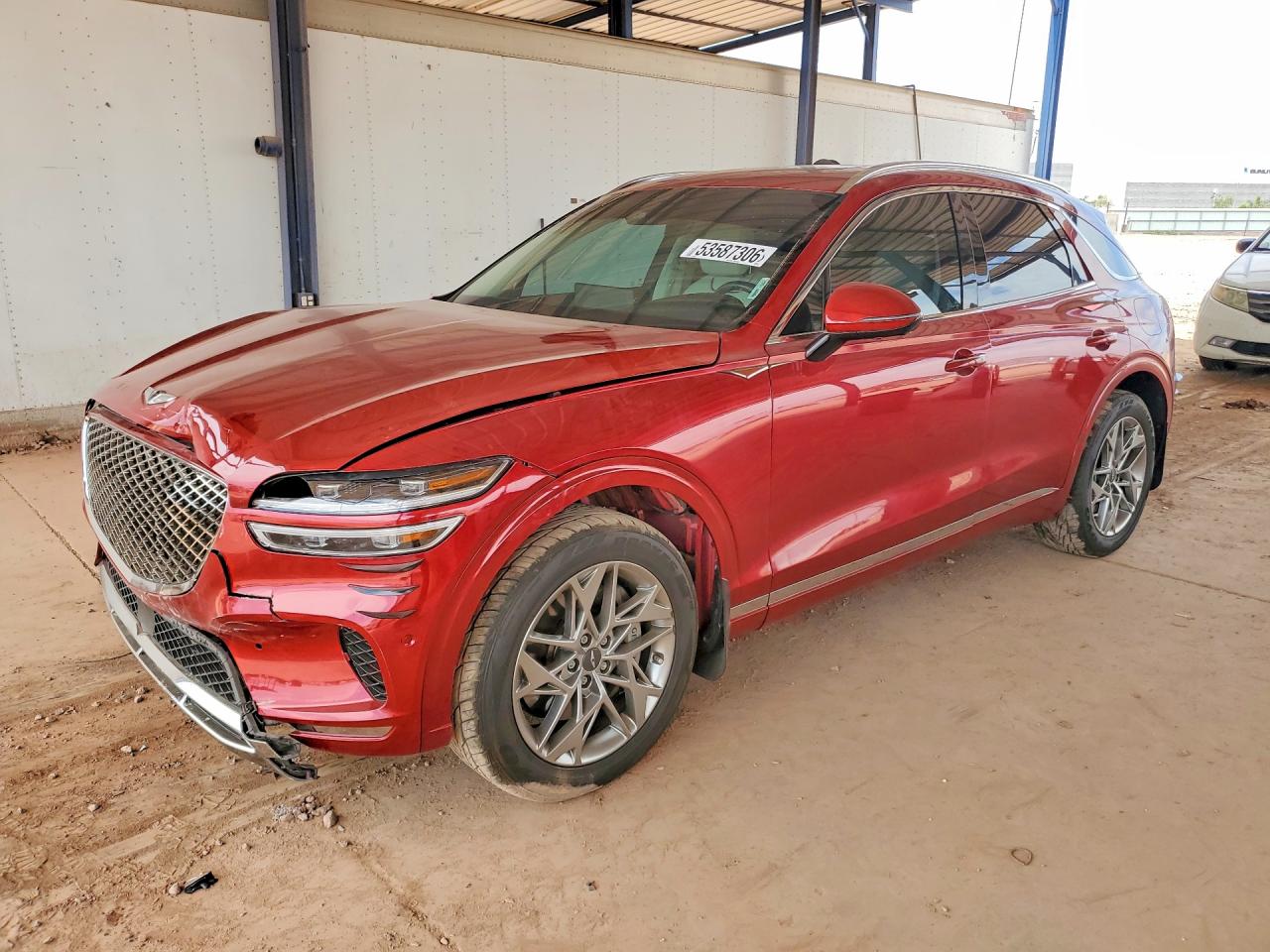 2023 Genesis GV70 2.5T, VIN KMUMADTB0PU114454 — Front end