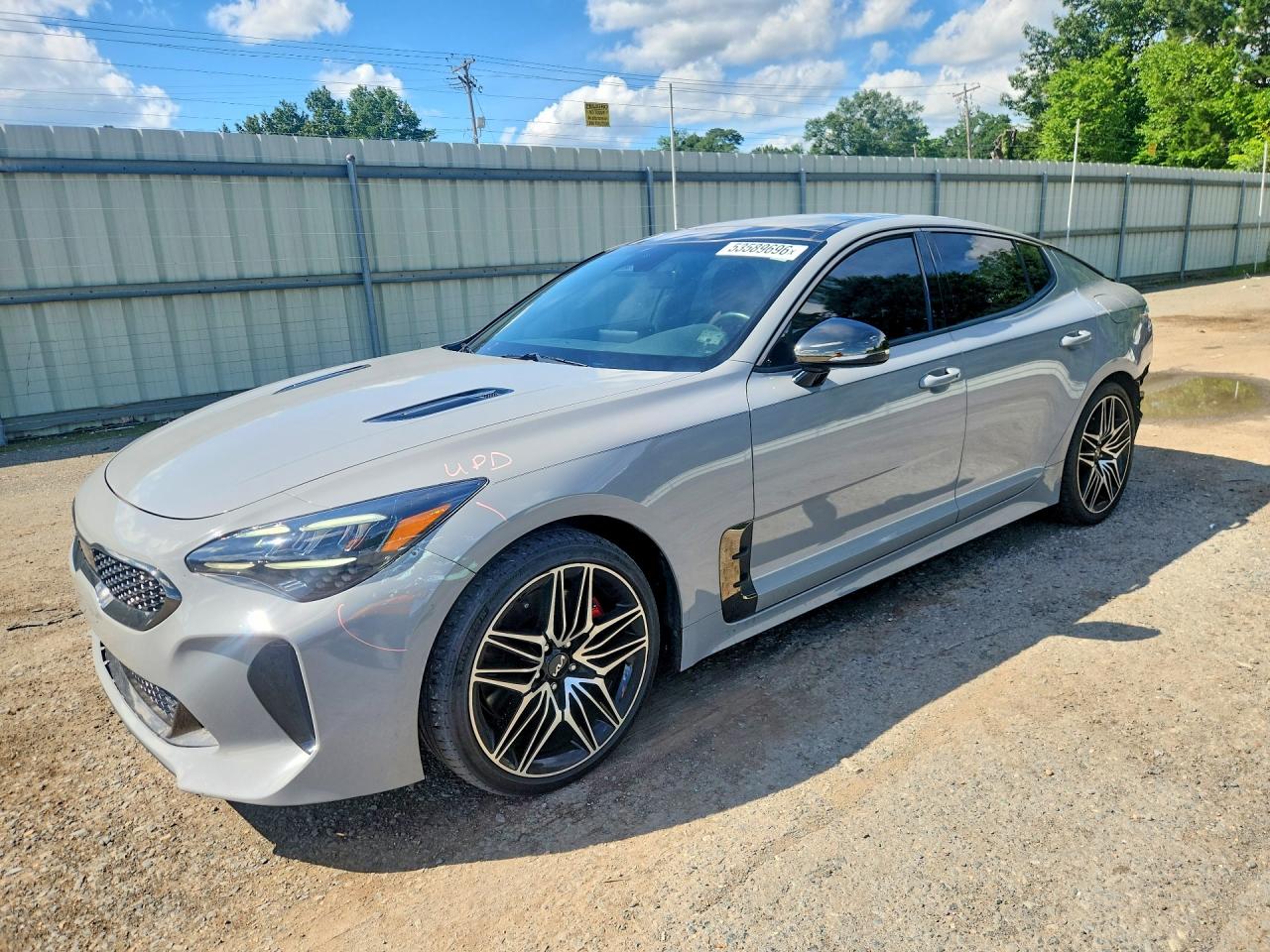 2022 Kia Stinger GT1, VIN KNAE45LC0N6119939 — Front end