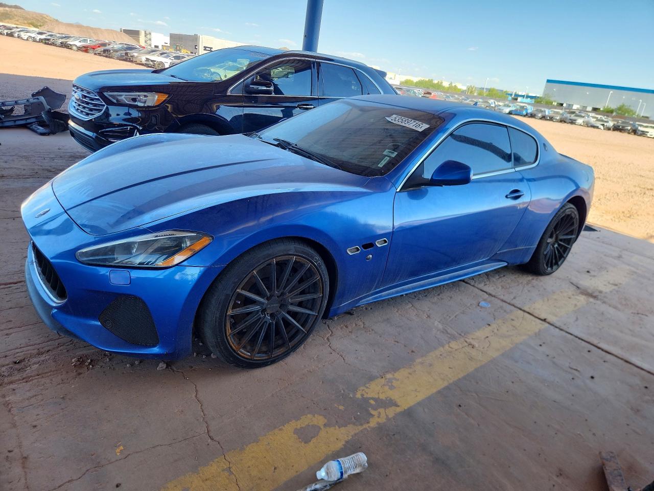 2018 Maserati GranTurismo Sport, VIN ZAM45VLA3J0254013 — Front end