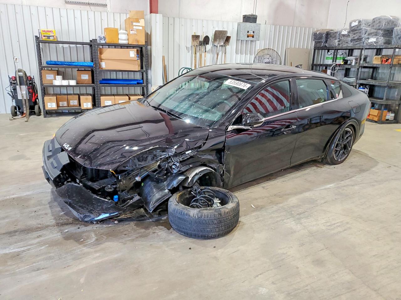 2026 Kia K4 GT-Line, VIN 3KPFW4DE4TE269118 — Undercarriage