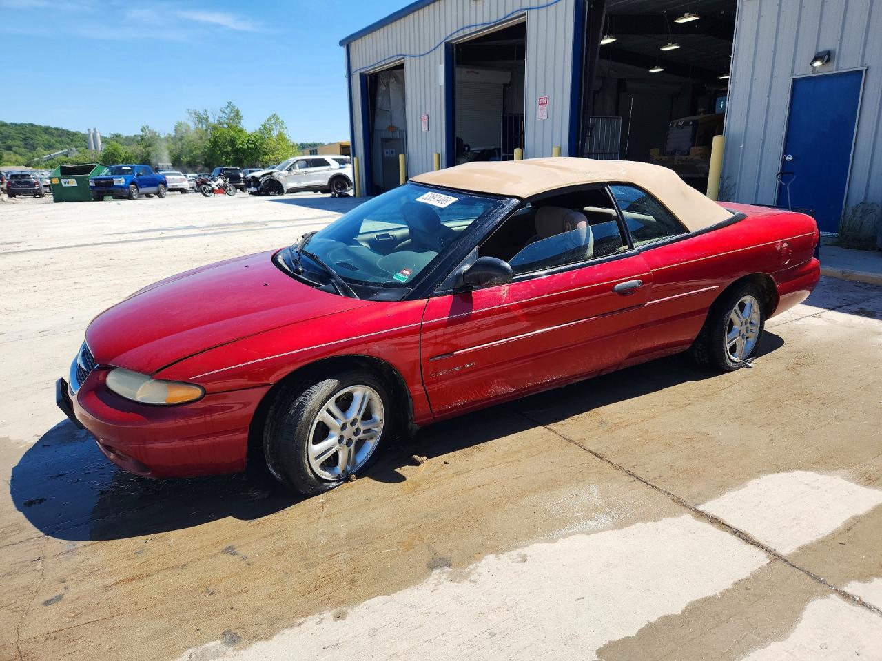 2000 Chrysler Sebring JX, VIN 3C3EL45H3YT260947 — Фото с аукциона 1 of 4