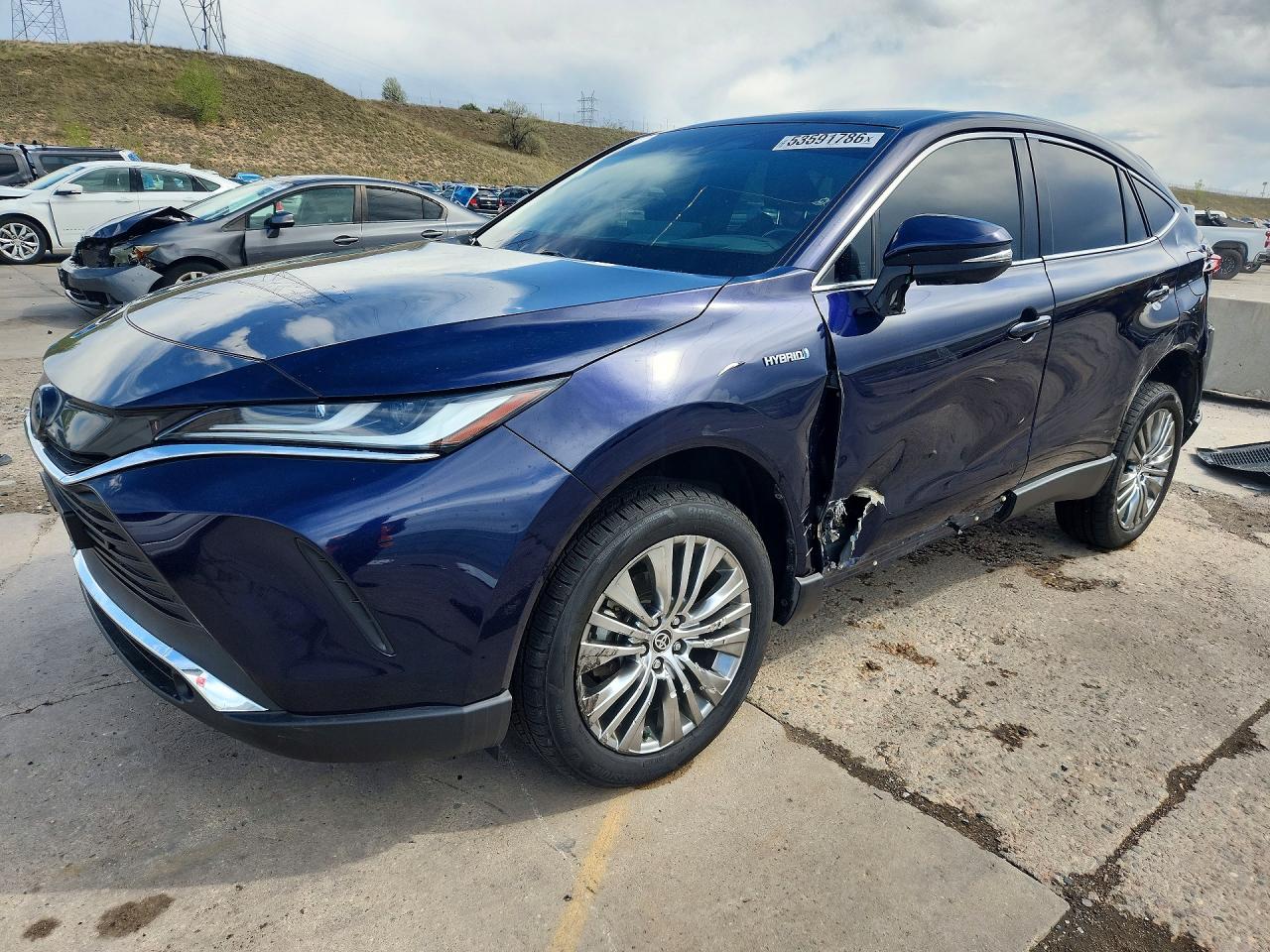 2021 Toyota Venza XLE, VIN JTEAAAAH6MJ022575 — Side
