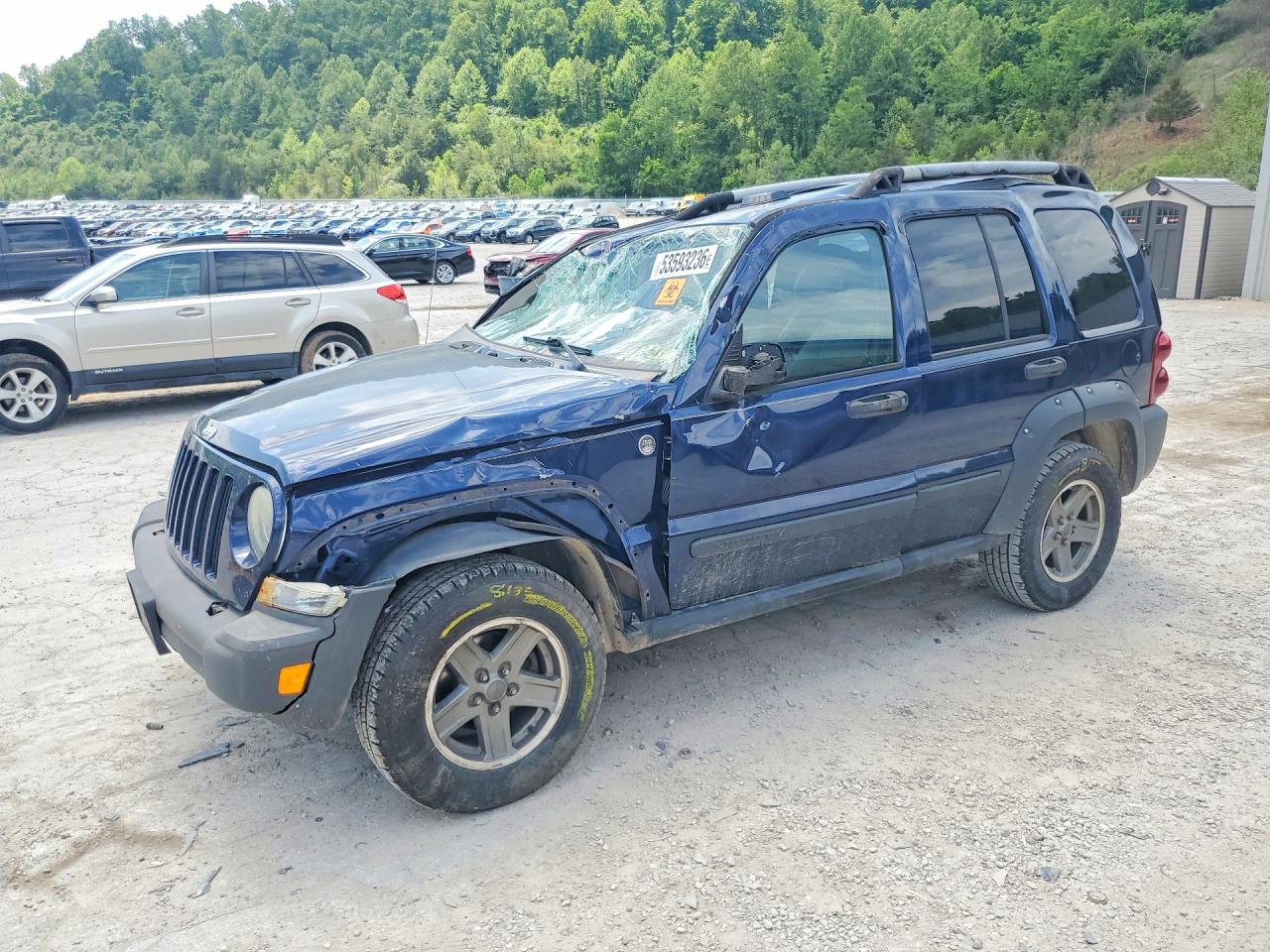 2006 Jeep Liberty Renegade, VIN 1J4GL38K16W170719 — Rollover