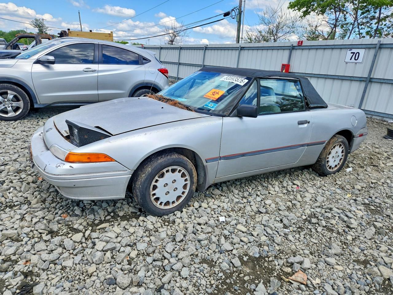 1991 Mercury Capri, VIN 6MPCT01Z1M8608885 — Mechanical