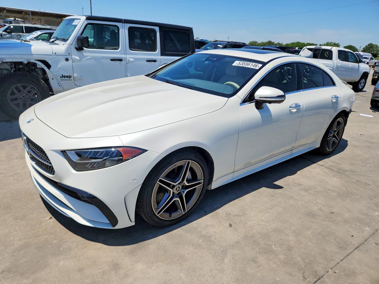 2022 Mercedes-Benz CLS 450, VIN W1K2J5KB8NA105071 — Rear end