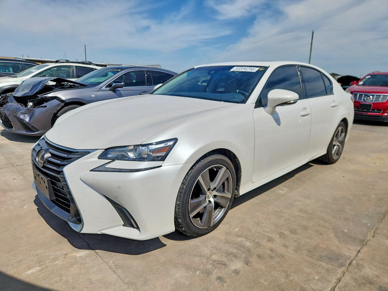 2017 Lexus GS 350 F Sport, VIN JTHBZ1BL2HA007869 — Град