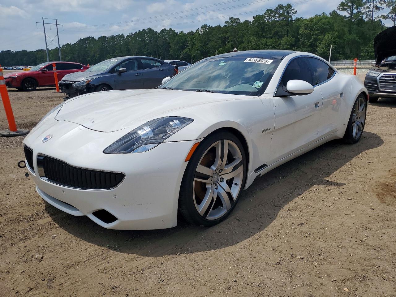 2012 Fisker Karma EcoChic, VIN YH4K16AA0CA001024 — Water / flood