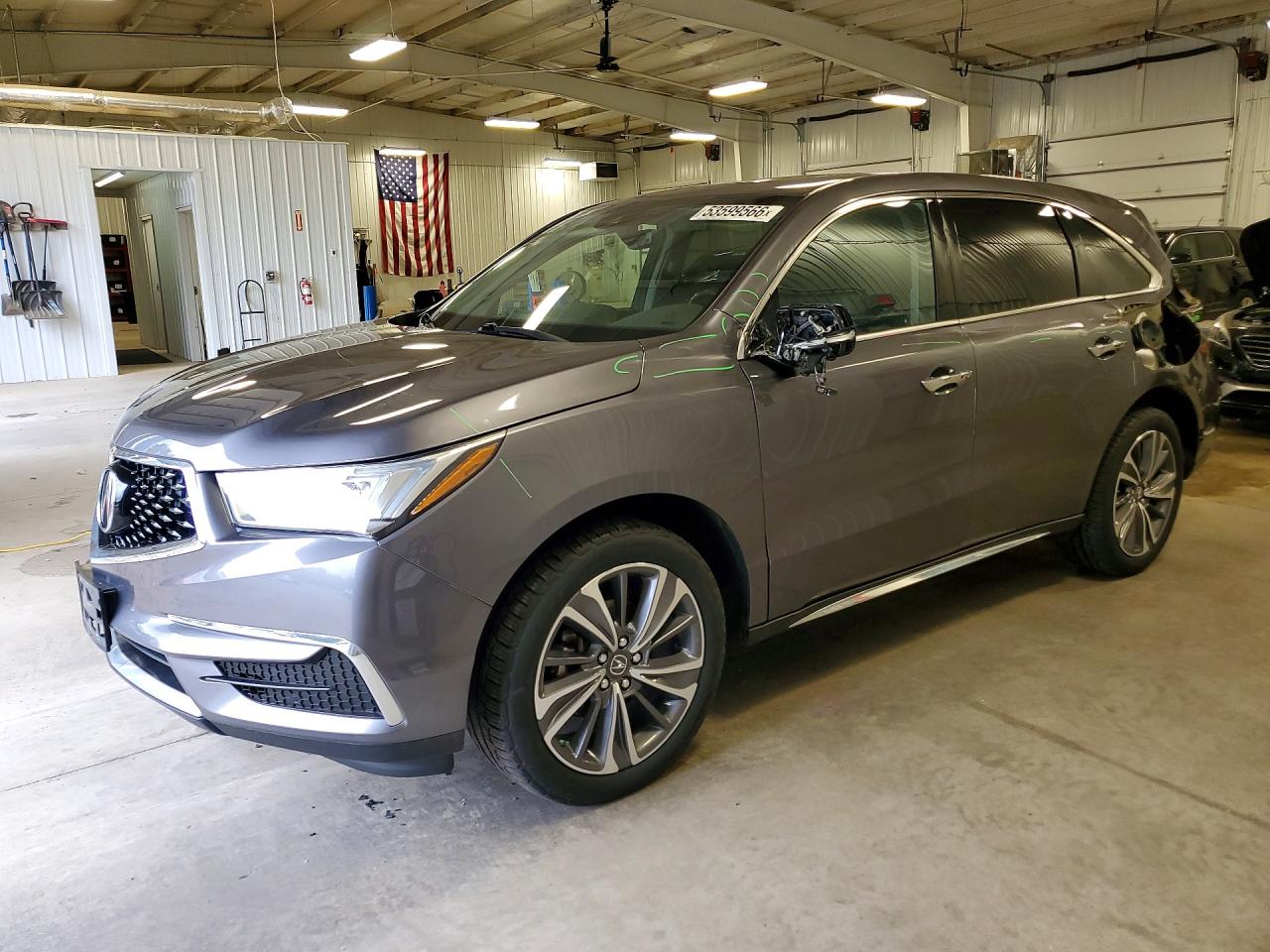 2019 Acura MDX Technology, VIN 5J8YD4H59KL024878 — Rear end
