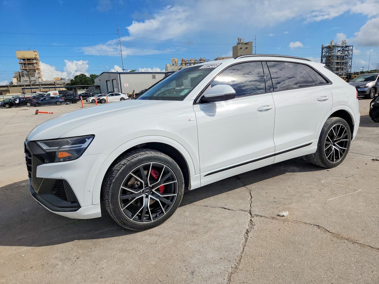 2020 Audi Q8 Premium Plus, VIN WA1EVAF13LD001406 — Side