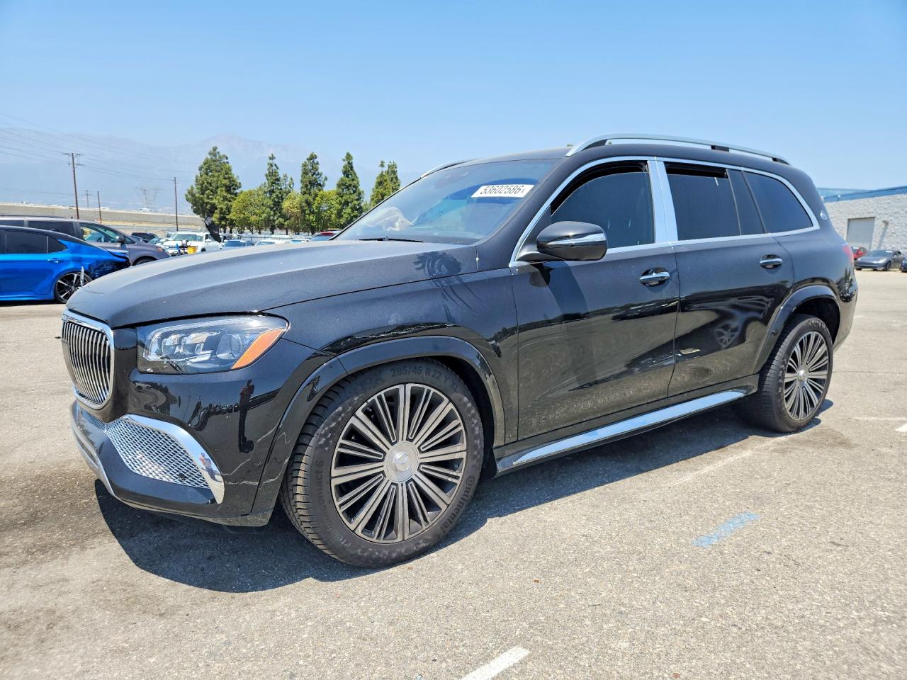 2023 Mercedes-Benz GLS Maybach GLS 600, VIN 4JGFF8HB1PA985132 — Front end