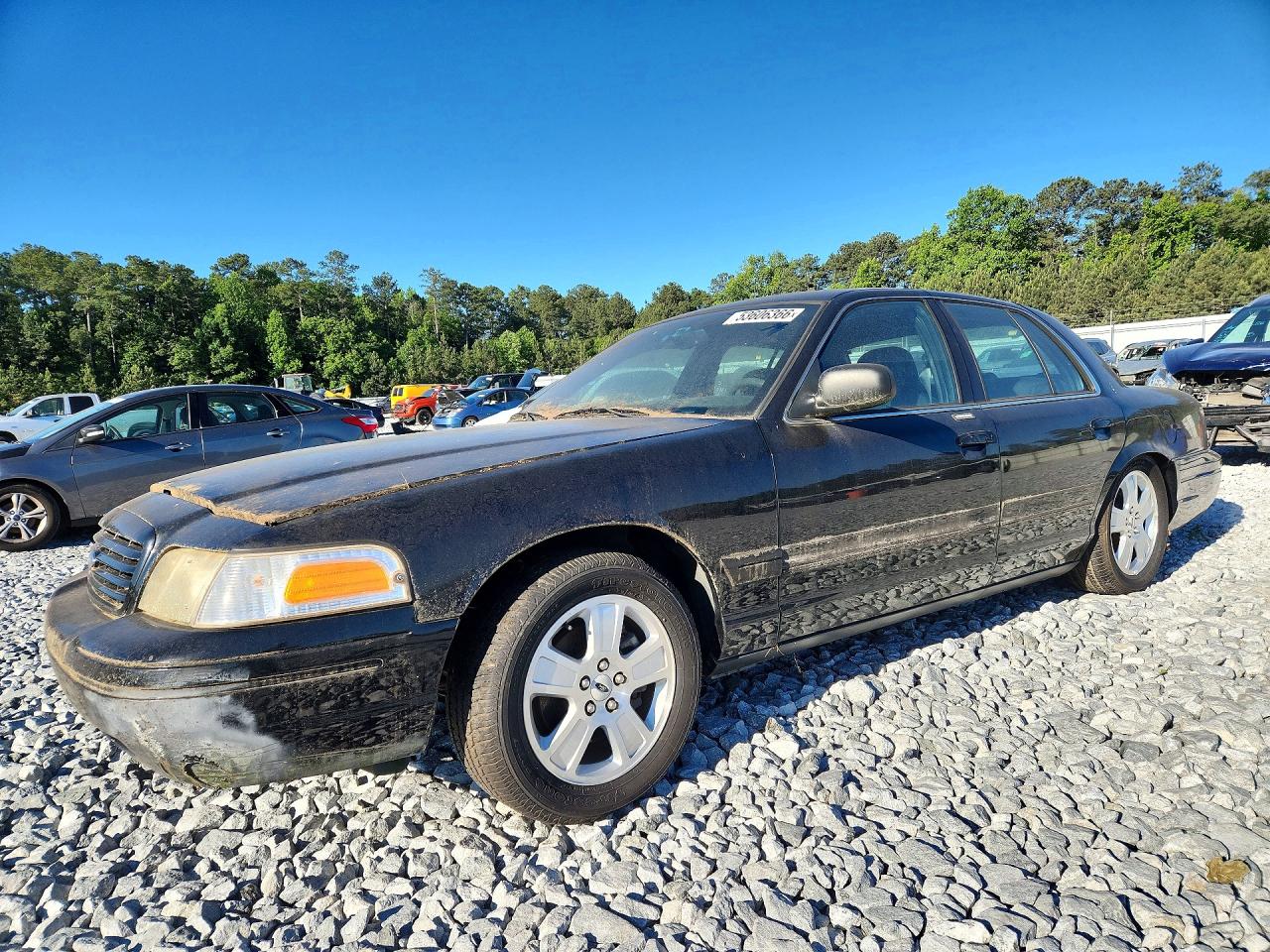 2007 Ford Crown Victoria LX, VIN 2FAFP74V76X105266 — Мелкие вмятины и царапины